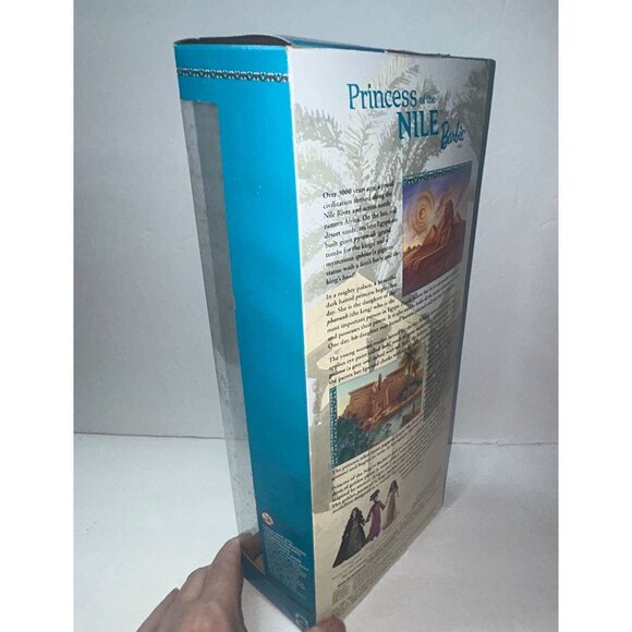 Barbie Princess Of The Nile Dolls Of The World Doll 2001 Mattel 53369-NEW in Box - Picture 4 of 6